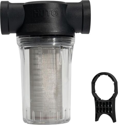 مرشح مدخل مصفاة مضخة المياه من بوبوروت لغسالة الضغط العالي، مرفق فلتر الرواسب، 80 شاشة شبكية (1/2 بوصة 80 شبكة) in Kuwait