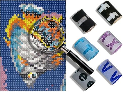 YOOTOM Christmas Latch Hook Rug Kits, DIY Rug Crochet Yarn Latch Hook Kit with Printed Canvas 20"x15" in Kuwait