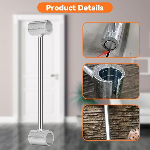 Makerfire Door Hinge Adjustment Tool (14-19mm), Hinge Gap Adjusting Wrench, Door Hinge Repair Spanner Bender Tool for Various Door Hinge Gap Adjustment in Saudi Arabia