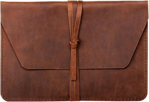 MacBook Pro 14 Inch Sleeve (M1-M4 | 2021-2024) — Handmade & Expertly Crafted Luxury MacBook Case — Full Grain Beautifully Stitched Fair Trade Leather - Fernando in Kuwait