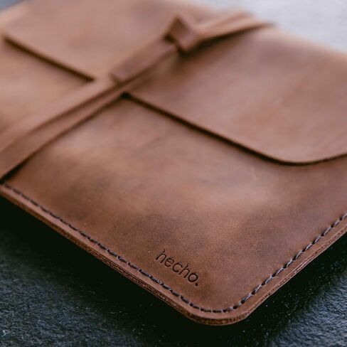 MacBook Pro 14 Inch Sleeve (M1-M4 | 2021-2024) — Handmade & Expertly Crafted Luxury MacBook Case — Full Grain Beautifully Stitched Fair Trade Leather - Fernando in Kuwait