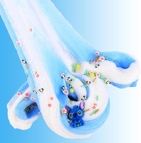 9 Pack Slime Kit, with 3 Jelly Cube Crunchy Slime and 6 Butter Slime, Orange, Blue, Pink Clear Crunchy Slime, Soft & Non-Sticky, for Girls and Boys FamilyToy, Party Favors and School Education in Kuwait