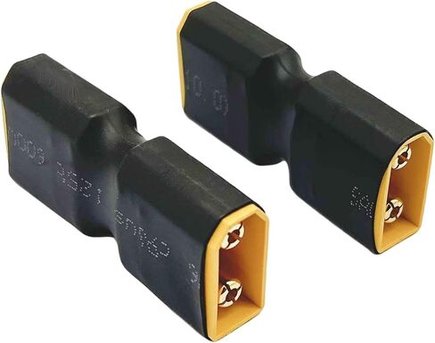 XT90 Female to XT90 Female Connector no Wire Adapter,XT90 Connector Adapter for RC FPV Car Plane Drone LiPo Battery in Saudi Arabia