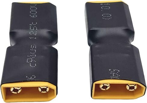 XT90 Female to XT90 Female Connector no Wire Adapter,XT90 Connector Adapter for RC FPV Car Plane Drone LiPo Battery in Saudi Arabia