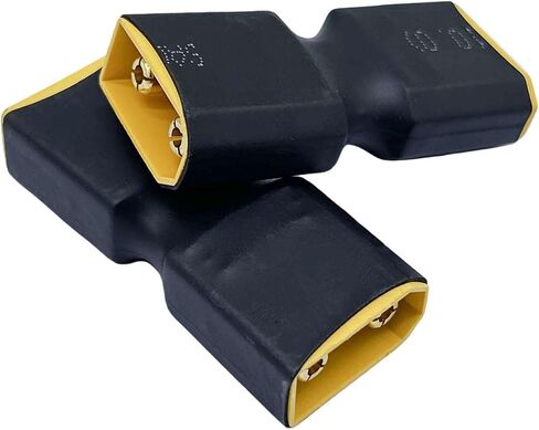 XT90 Female to XT90 Female Connector no Wire Adapter,XT90 Connector Adapter for RC FPV Car Plane Drone LiPo Battery in Saudi Arabia