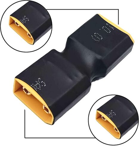 XT90 Female to XT90 Female Connector no Wire Adapter,XT90 Connector Adapter for RC FPV Car Plane Drone LiPo Battery in Saudi Arabia