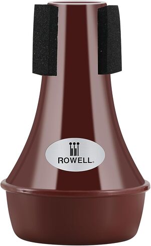 ROWELL Trumpet Mute ABS Straight Trumpet Mute Mini Trumpet Mute Silencer Lightweight Practice Trumpet MuteTrumpet Acessories for Beginner (Gold) in Saudi Arabia