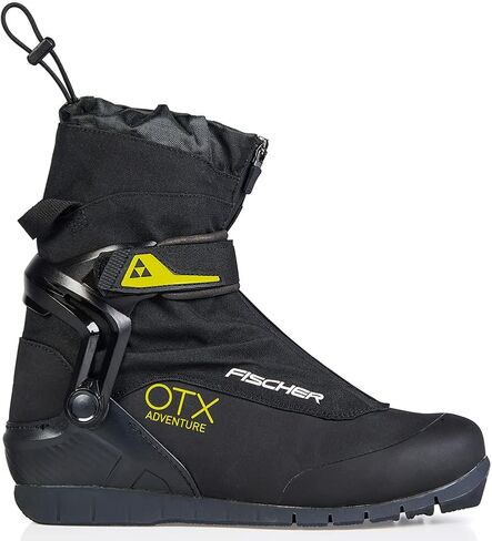 Fischer Unisex Winter Sports Skiing Snow Protection Hinged Cuffs Secure Fit Warm Lace Up OTX Adventure Boots in Saudi Arabia