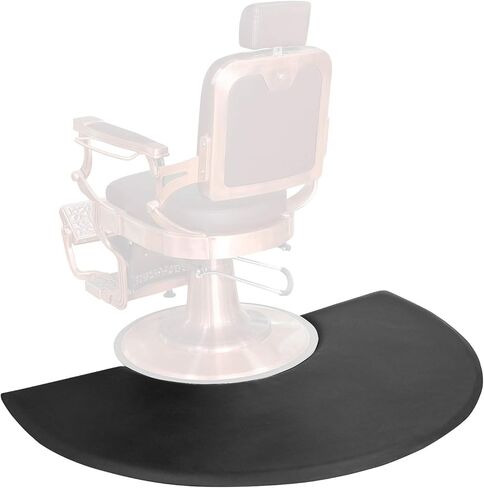 Kaleurrier Floor Mats for Hair Salon Chair - Barber Chair Anti Fatigue Rectangle Mat for Hair Stylist to Prevent Fatigue Caused by Standing - 5 ft. x 3 ft. Barbershop Pad Salon Station Equipment in Kuwait