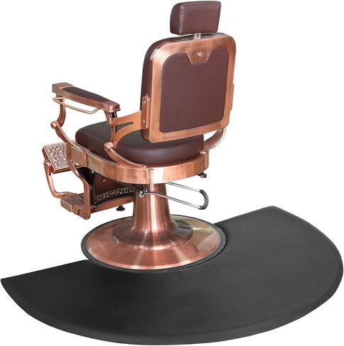 Kaleurrier Floor Mats for Hair Salon Chair - Barber Chair Anti Fatigue Rectangle Mat for Hair Stylist to Prevent Fatigue Caused by Standing - 5 ft. x 3 ft. Barbershop Pad Salon Station Equipment in Kuwait