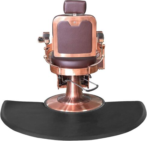Kaleurrier Floor Mats for Hair Salon Chair - Barber Chair Anti Fatigue Rectangle Mat for Hair Stylist to Prevent Fatigue Caused by Standing - 5 ft. x 3 ft. Barbershop Pad Salon Station Equipment in Kuwait