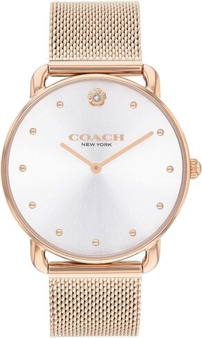 Coach Women's Elliot Mesh Bracelet Watch | Elegance and Sophistication Style Combined | Premium Quality Timepiece for Everyday Style (Model 14504208) in Saudi Arabia