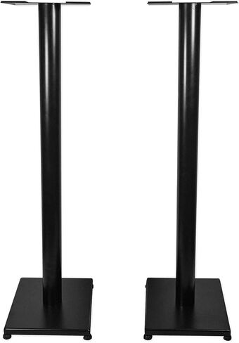 Rockville Pair 37" Steel Bookshelf Speaker/Studio Monitor Stands-White (RS37W V2) in Saudi Arabia