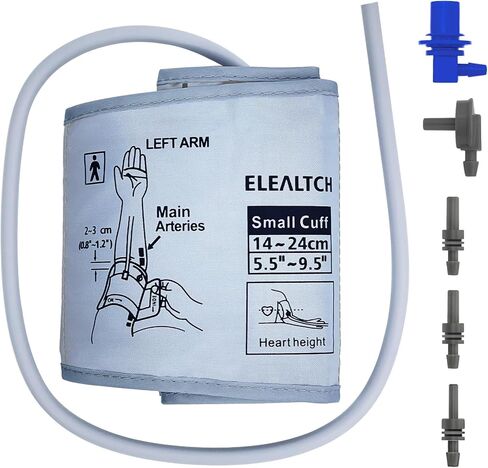 Extra Large Cuff Compatible with Most BP Monitors 9"-21" Inches (22-53CM) XL Blood Pressure Cuff Adult ARM BP Replacement Cuff for Big ARM (X-Large) in Saudi Arabia