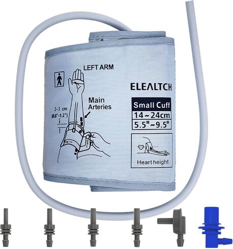 Extra Large Cuff Compatible with Most BP Monitors 9"-21" Inches (22-53CM) XL Blood Pressure Cuff Adult ARM BP Replacement Cuff for Big ARM (X-Large) in Saudi Arabia