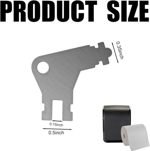 Paper Towel Dispenser Key, 5 PCS Universal Toilet Paper Dispenser Key Compatible for Paper Towel and Toilet Paper Dispensers in Kuwait