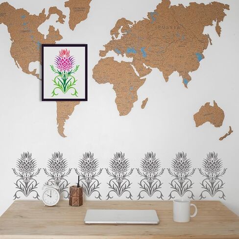 FINGERINSPIRE Cartoon Axolotl Stencil 8.3x11.7inch Cute Axolotl Painting Stencils Reusable Axolotl Under The Sea Templates Seaweed Stones Drawing Templates for Wall Fabric Tiles Floor Paper Wood in Kuwait