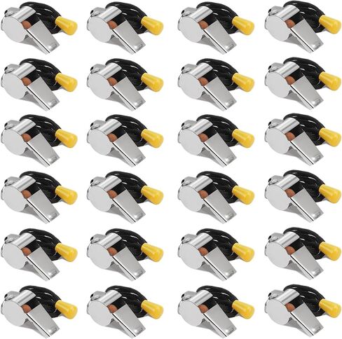 Whistle, Whistle for Coaches, Whistle for Teachers, Whistles, Whistles for Adults with Lanyard, Stainless Steel Sports Whistle, Loud Crisp Sound Whistles for Referees, Coaches, Polices, Training in Saudi Arabia