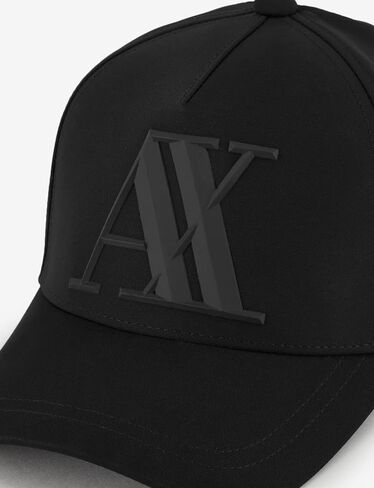تي شيرت رجالي ماركة Armani Exchange بالمطاط قبعة مطبوع عليه شعار ثلاثي الأبعاد in Kuwait