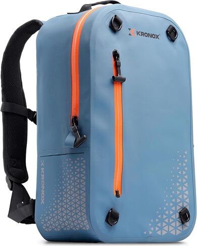 Waterproof Backpack: Dry Bag with Detachable Laptop Cover, Helmet Net & Motorcycle Tail Bag or Sissy Bar Bag Functionality. (30L) in Saudi Arabia
