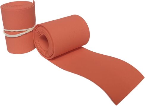 Disposable Tourniquet [Pack of 25] Orange 1" x 18 Inch Long Rolled and Banded Single-Use Elastic Latex-Free First Aid Tourniquets (25) in Saudi Arabia