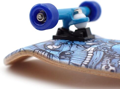 SPITBOARDS® Fingerboard Urethane Wheels 60D with Real Ball Bearings Professional CNC Quality - Black in Kuwait
