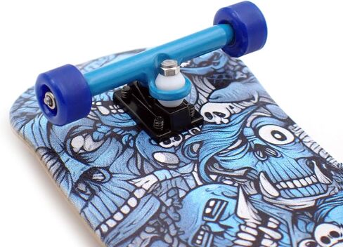 SPITBOARDS® Fingerboard Urethane Wheels 60D with Real Ball Bearings Professional CNC Quality - Black in Kuwait