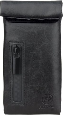 FIREDOG Smell Proof Bags, Carbon Lined Odor Proof Bag for Dog Tested 3"x6" Stash Travel Storage Pouch Pocket (Dark Red) in Kuwait