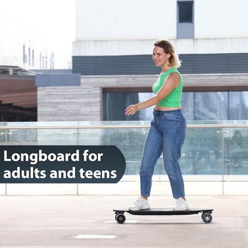 Caroma Electric Skateboard with Remote, 1200W/350W Brushless Motor, 28Mph/12Mph Top Speed, Built-in Intelligent BMS, Electric Longboard for Adults ＆Teens in Saudi Arabia