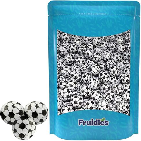 Sports Ball Chocolate Basketball, Football, Soccer Ball, Baseballs and Variety Pack (Soccer Ball Chocolate) (Half-Pound) in Saudi Arabia