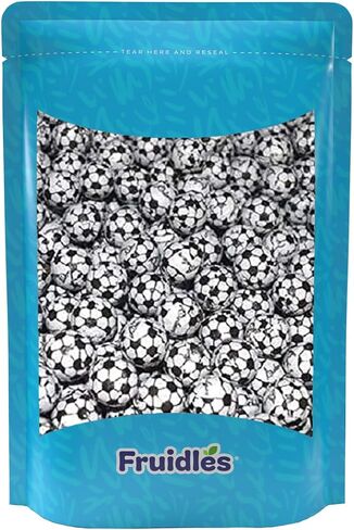 Sports Ball Chocolate Basketball, Football, Soccer Ball, Baseballs and Variety Pack (Soccer Ball Chocolate) (Half-Pound) in Saudi Arabia