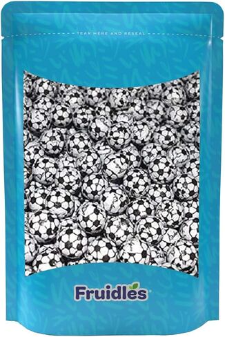 Sports Ball Chocolate Basketball, Football, Soccer Ball, Baseballs and Variety Pack (Soccer Ball Chocolate) (Half-Pound) in Saudi Arabia