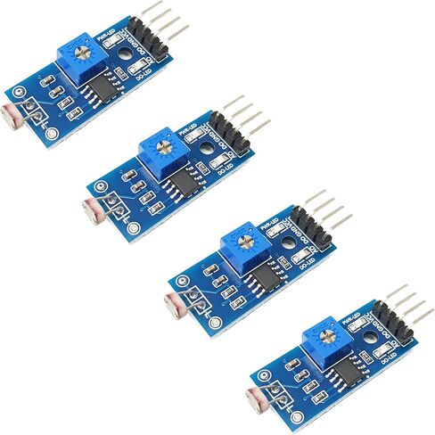 LDR Light Sensor Module for Arduino, ESP32, ESP8266, Raspberry Pi, 10 Pieces in Kuwait