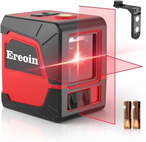 Laser Level Self-leveling Green Cross laser tool with vertical and horizontal lines,360 degree rotation self-leveling mode&IP54 waterproof for Picture Hanging Indoor & Outdoor in Saudi Arabia