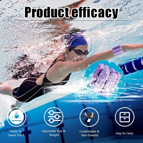 Ankle Weights for Women Men, Adjustable Wrist Weighted Bracelet for Home Gym Workout, Walking, Running, Travel, Pilate, Yoga, Exercise,Barre,Strength Training. Set of 2 (1Lb Each) in Saudi Arabia