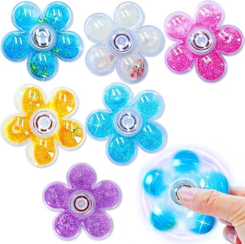 6 Pack Orbit Ball Toy, Fidget Cubes Top Spinning Toy, Great Party Favor Gifts & Creative Decompress Toys, Puzzle Games as Stress Relief Gifts for ADHD Kids Children's Day Gifts in Kuwait