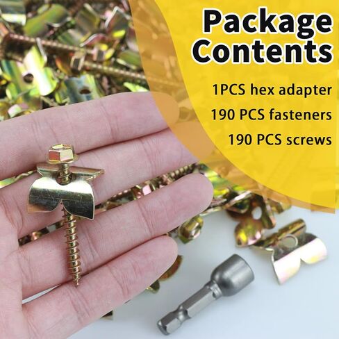 Fence Nails - Steel Wire Fencing Staple for Softwoods, Reuse Fence Staple Fasteners Nails with Wire Fixer, for Wire Mesh and Woven Fencing, Patent Pending in Saudi Arabia