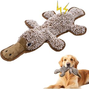 No Stuffing Dog Squeak Toys-3 Pack Chew Toys for Small Medium Large Breed- Durable Puppy Teething Interactive to Keep Them Busy- Best Birthday Gift