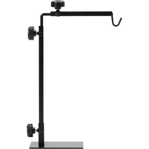 HealSmart Reptile Metal Lamp Stand Adjustable Floor Light Holder, Heating Light Landing Bracket, for Dome lampshade, Terrarium Tank, 15-36 Inch Height