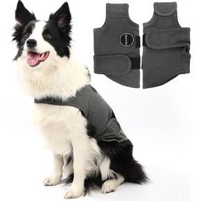 Dog Anxiety Relief Calming Vest, Dog Anxiety Jacket, Skin-Friendly Thunder Jacket for Dogs, Dog Jacket for Thunder, Fireworks, Anti Anxiety Vest for Dogs and Cat Body