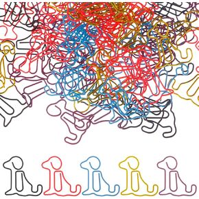 100PCS Animal Paper Clips Adorable Dog Shaped Bookmarks Lovely Dog Bookmarks Office Supplies Animal Bookmark Clips(Dogs)