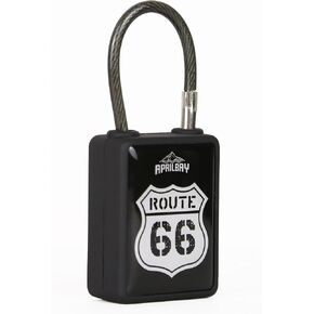 Fingerprint Padlock, Fingerprint Locker Lock for Gym School Locker, Smart Biometric Thumbprint Padlock Keyless Rechargeable Fingerprint Cable Lock for Backpacks, Luggage, Suitcase (Skull)
