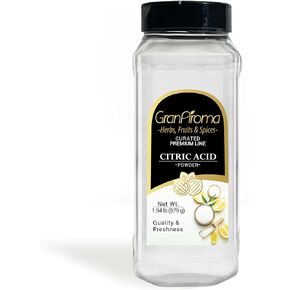 حمض الستريك جرانروما، المواد الحافظة للأغذية، الخبز والتنظيف (7.3 أونصة) in Kuwait