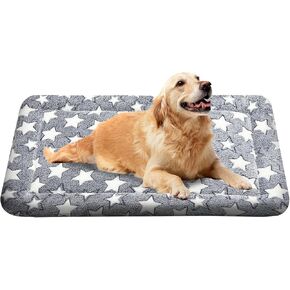 Dog Bed Mat - Soft Crate Pad for Kennel, Durable Pet Bed for Small Dogs & Cats - Comfort Support for Pet Crate, Cage, House in Saudi Arabia