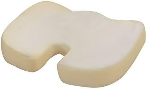 JUWENIN,Coccyx Orthopedic Comfy Pro Memory Foam Seat Cushion for for Home Office Desk Chairs, Auto Seats, Sports Stadium Seats (Grey) in Kuwait
