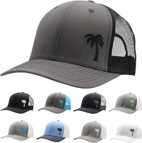 LINDO Trucker Hat - Palm Tree Series in Kuwait