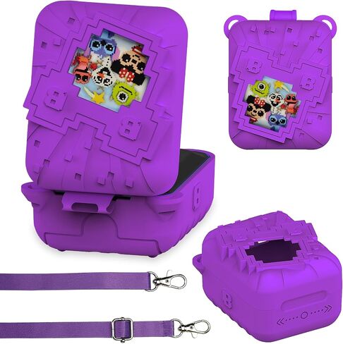 علبة سيليكون لـ Bitzee Disney Interactive Digital Pet ، غطاء واقي لـ Bitzee Disney Virtual Digital Pet (Blue) in Kuwait