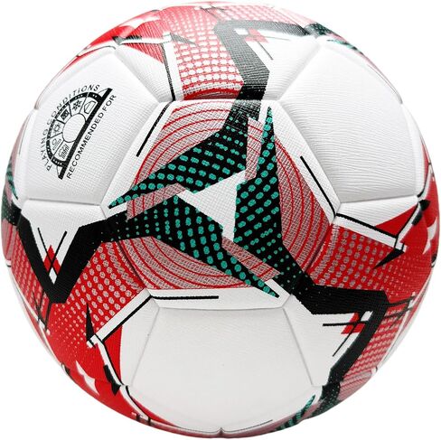Blue and White Soccer Ball Size 5 with Smooth Surface Waterproof Wear Resistant for Lawn Indoor Outdoor Sports Training Ball or Competition Balls in Saudi Arabia