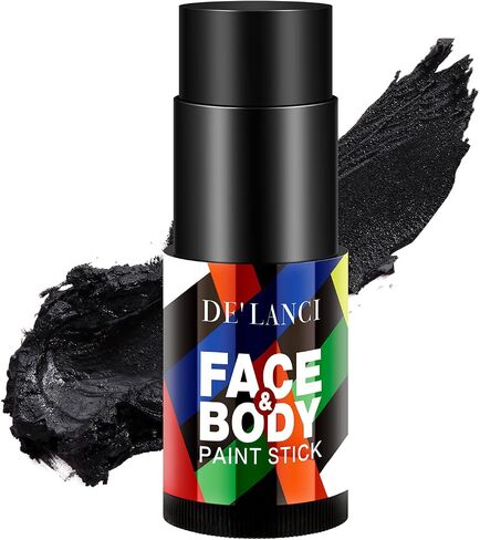 Green Face Body Paint Stick for Camo Witch Halloween Makeup, DE’LANCI Cream Blendable Body Painting Sticks, SFX Special Effects Cosplay Costume Clown Stage Party Face Paints For Hunting in Kuwait