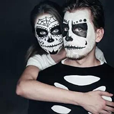 عصا طلاء جسم الوجه الأخضر لمكياج Camo Witch Halloween ، De’Lanci Cream Clintible Painting Body Paintings ، SFX الخاص المؤثر in Kuwait